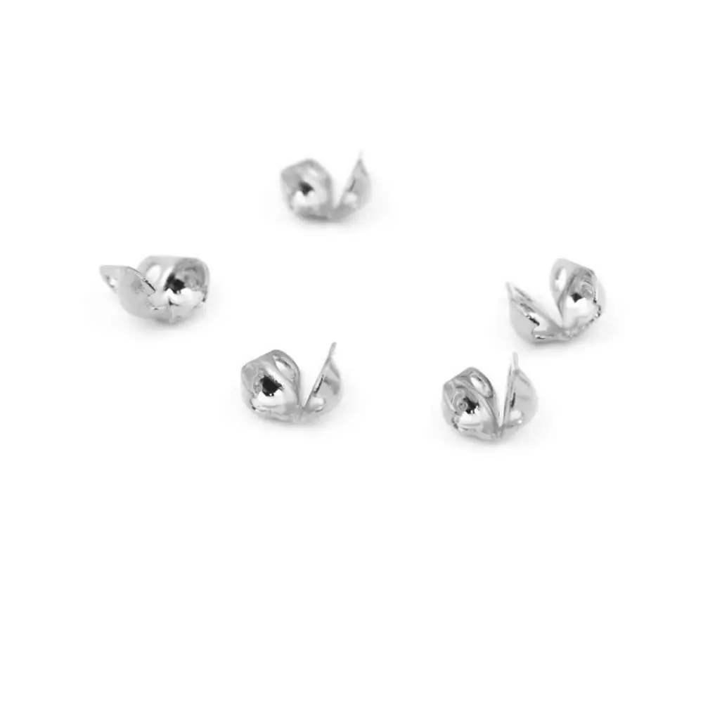 40PCS Fit 1.0-1.2MM 1.5-2MM 2-2.4MM Ball Chain Gold Color Brass Ball Beads Chain Cover Clasps Diy Jewelry Making Supplies  view 5