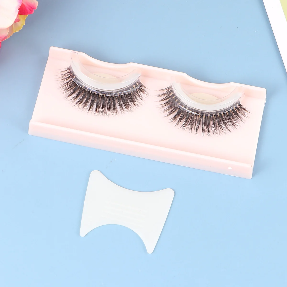 

3D False Eyelashes Reusable Soft Natural Fiber Long Makeup Lashes Extension For Wedding Party Photo Shoot Daily Wear Ultra Thin