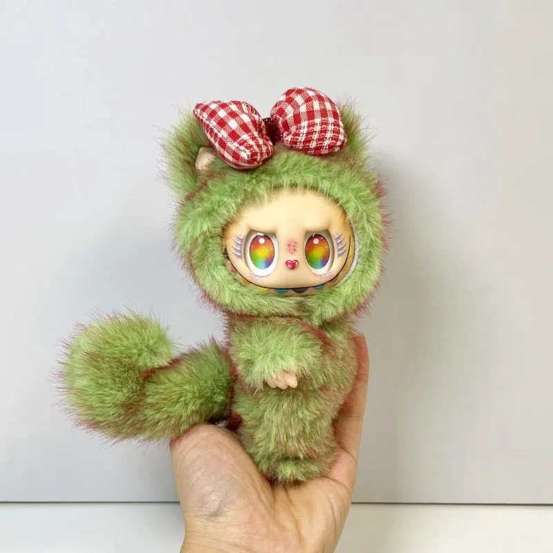 Adatto per vestiti per bambole Labubu da 17 cm, vestiti per bambole Labubu di prima seconda e terza generazione, accessori per abbigliamento in peluche di volpe