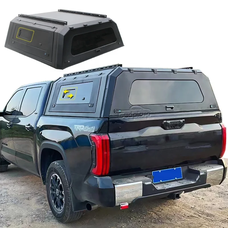 

Steel Hardtop Sliding Windows Pickup Truck Canopy for Ford Ranger Tundra Dodge Ram Great Wall