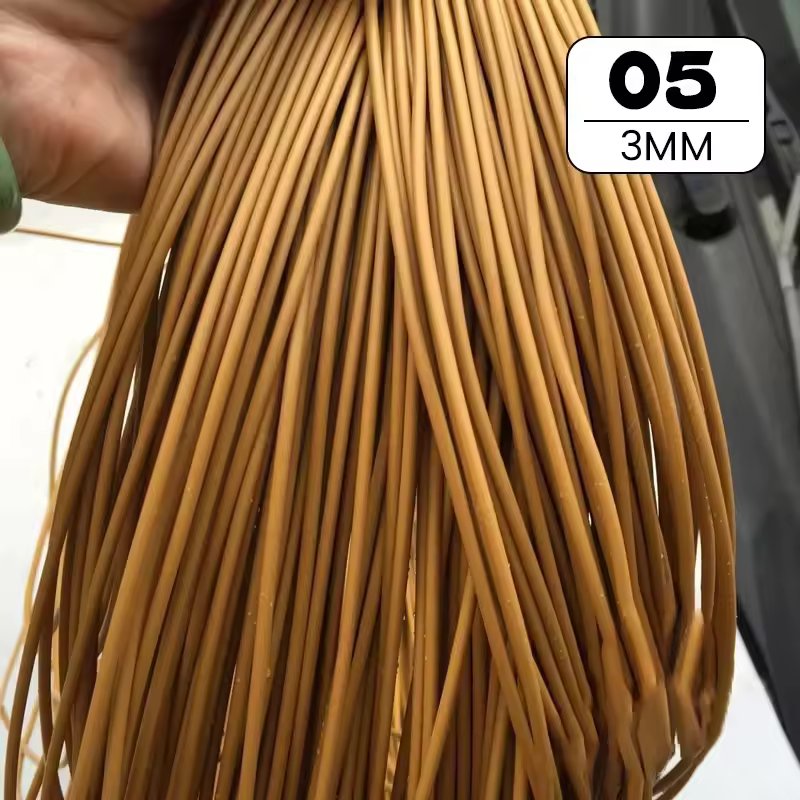 2.5/3Cm 500G Round Pe Rattan Plastic Synthetic Rattan Weaving Raw Material Knit Furniture Repair Chair Table Storage Basket Tool - Image 5