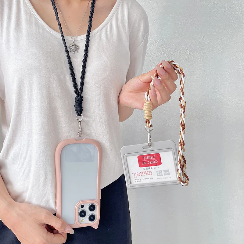 Crossbody Neck Hanging Phone Strap Rope For Iphone For Realme Huawei Xiaomi Phone Chain Bag Pendant Keychain Keyrings image 2