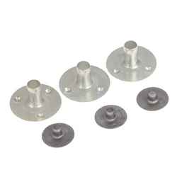 100Pcs 12.5*2.5mm 20*4mm Durable Waxed Candle Wick Metal Sustainers Candles Wicks Base Holder Useful Tools Candle Making DIY Kit