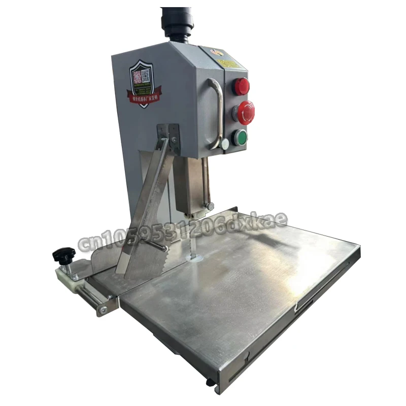 220V Automatic Bone Cutter Commercial Bone Sawing Cutting Machine Pork Ribs Frozen Pork Trotters Bone Steak Cutting Machine