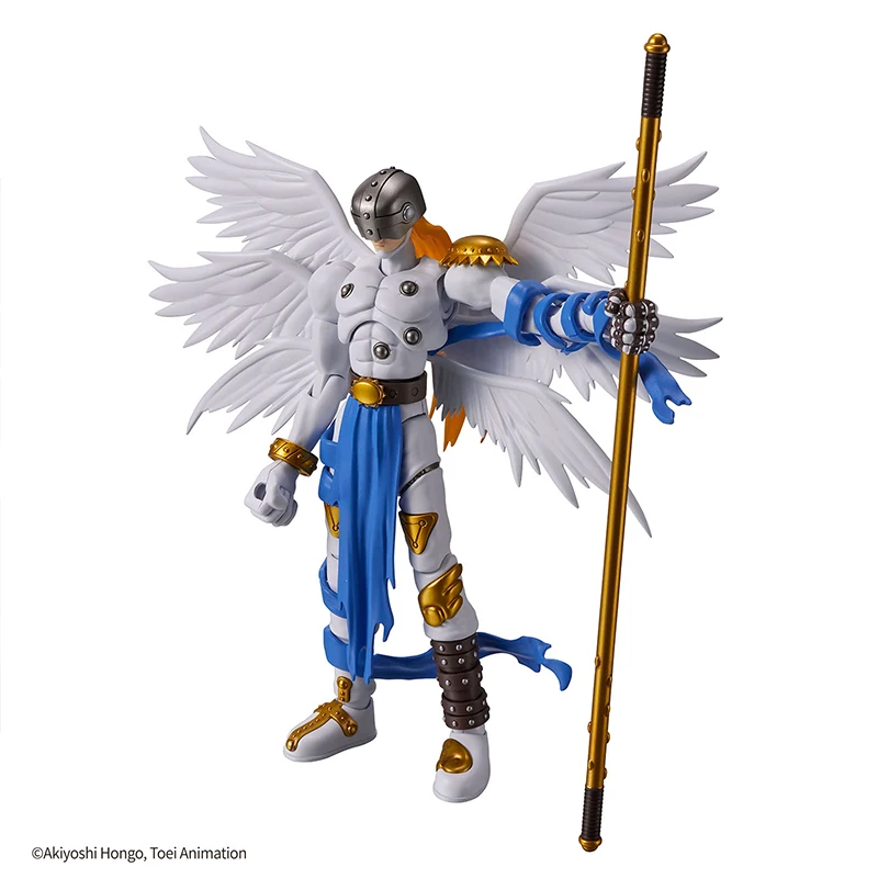 In stock Bandai Original Digimon Adventure animated character Rising Angel Action figure toys Model accessories for children's g