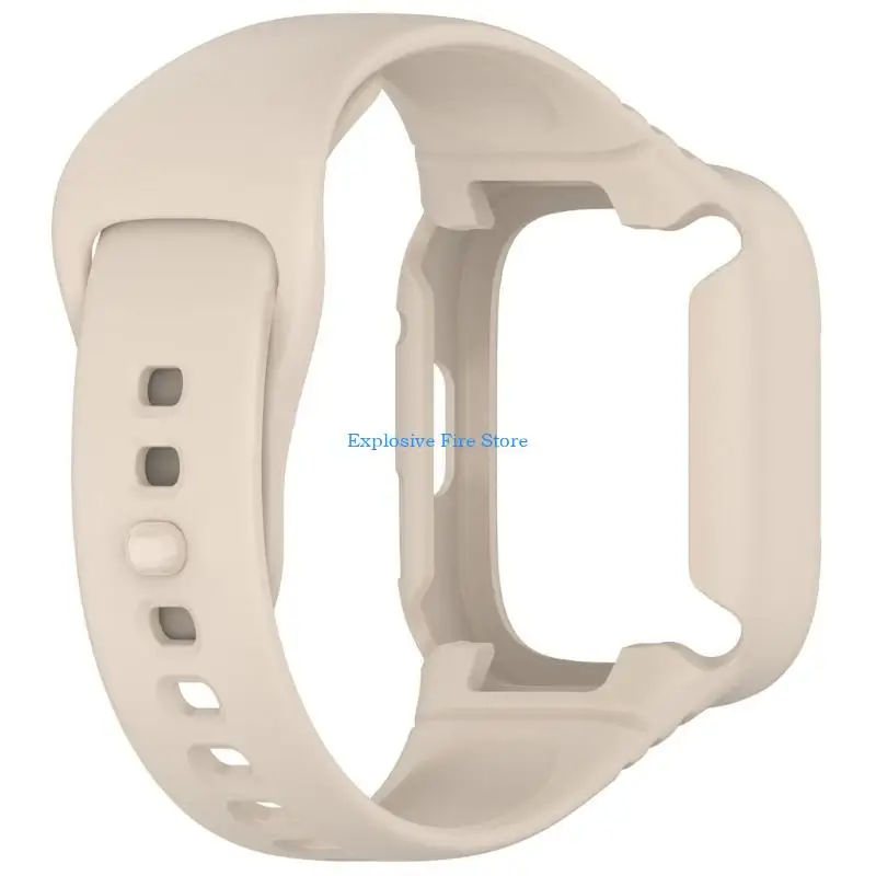 

C4DB мягкие силиконовые часы для Redmi Watch3 Женщины и мужчины Спортивные часы Замена водонепроницаемы