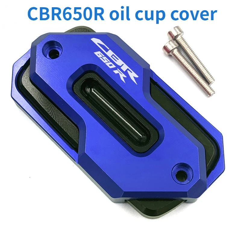 Motorcycle engine protection edge cover anti fall ball block bumper suitable for Honda CB650R CBR650R Oil Cup Cover 2021-2023