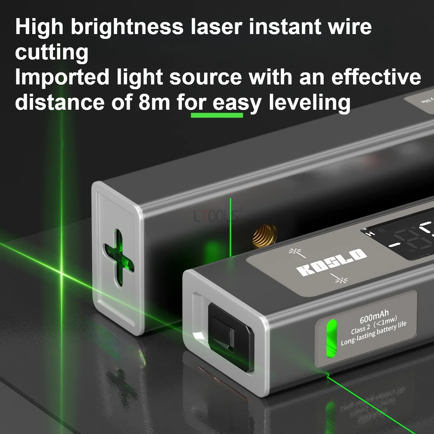 Digital Angle Inclinometer Meter Portable Electronic Inclinometer Woodworking Decoration Dual Laser Horizontal Measuring Tool