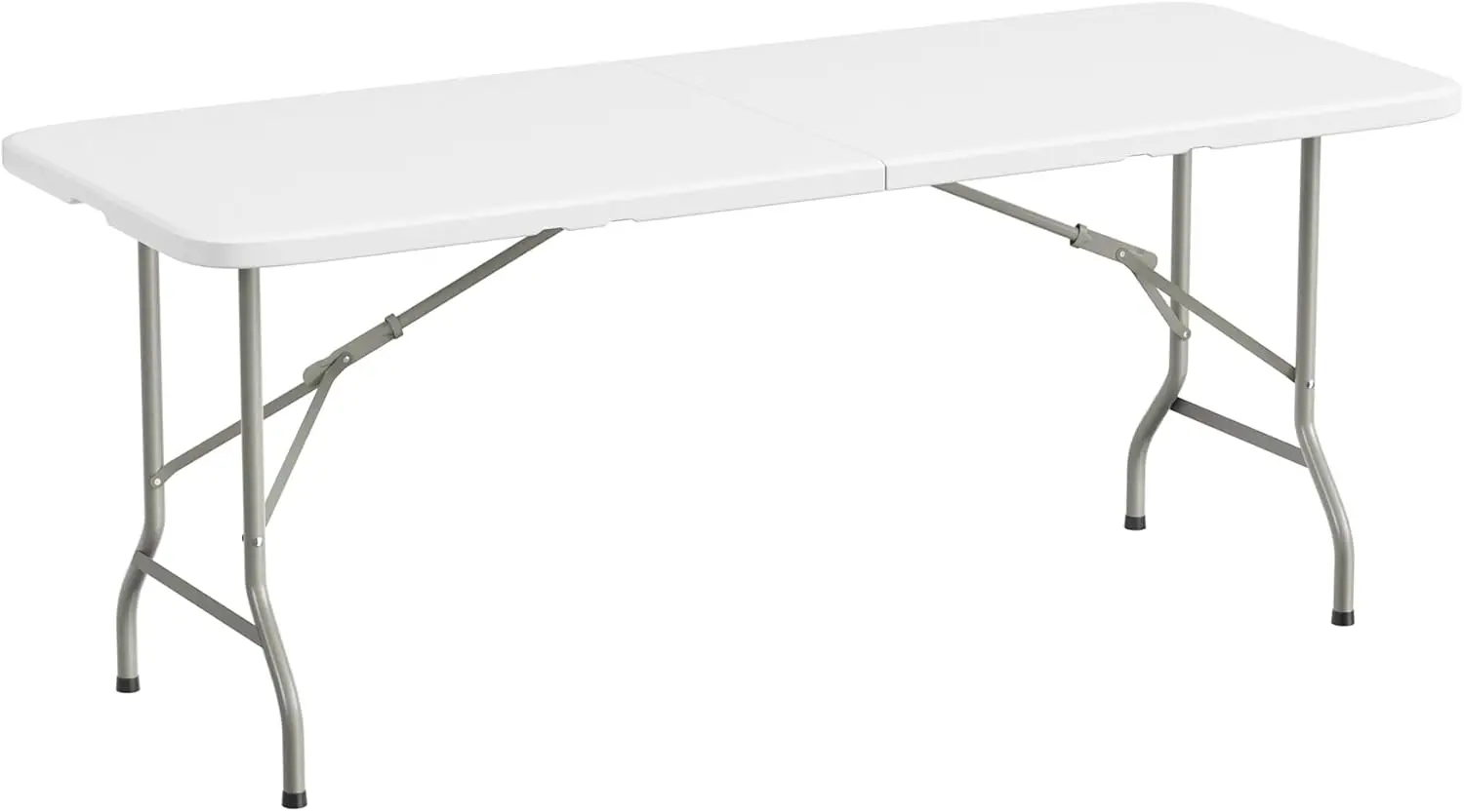 

Heavy Duty 6FT Folding Table for Camping, Picnic, Party - Indoor Outdoor Utility