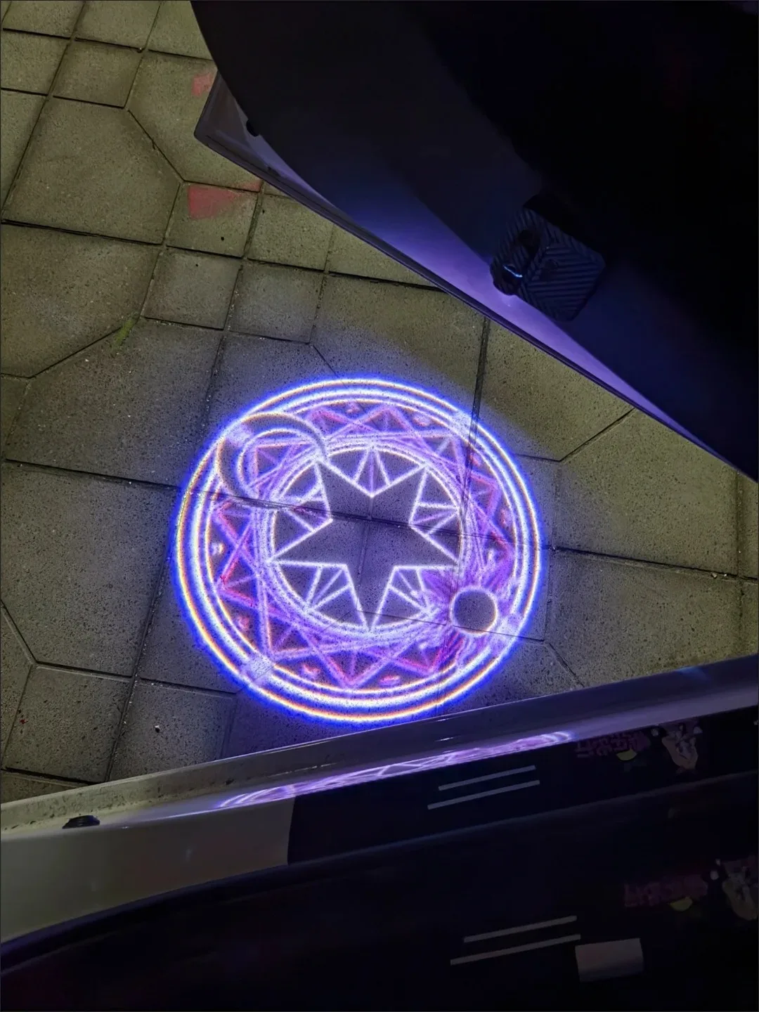 Anime Sailor Moon Projector Lamps Tsukino Usagi LED HD Projector Light Take Pictures Props Cute Car Decoration Lnduction Lamp view 4