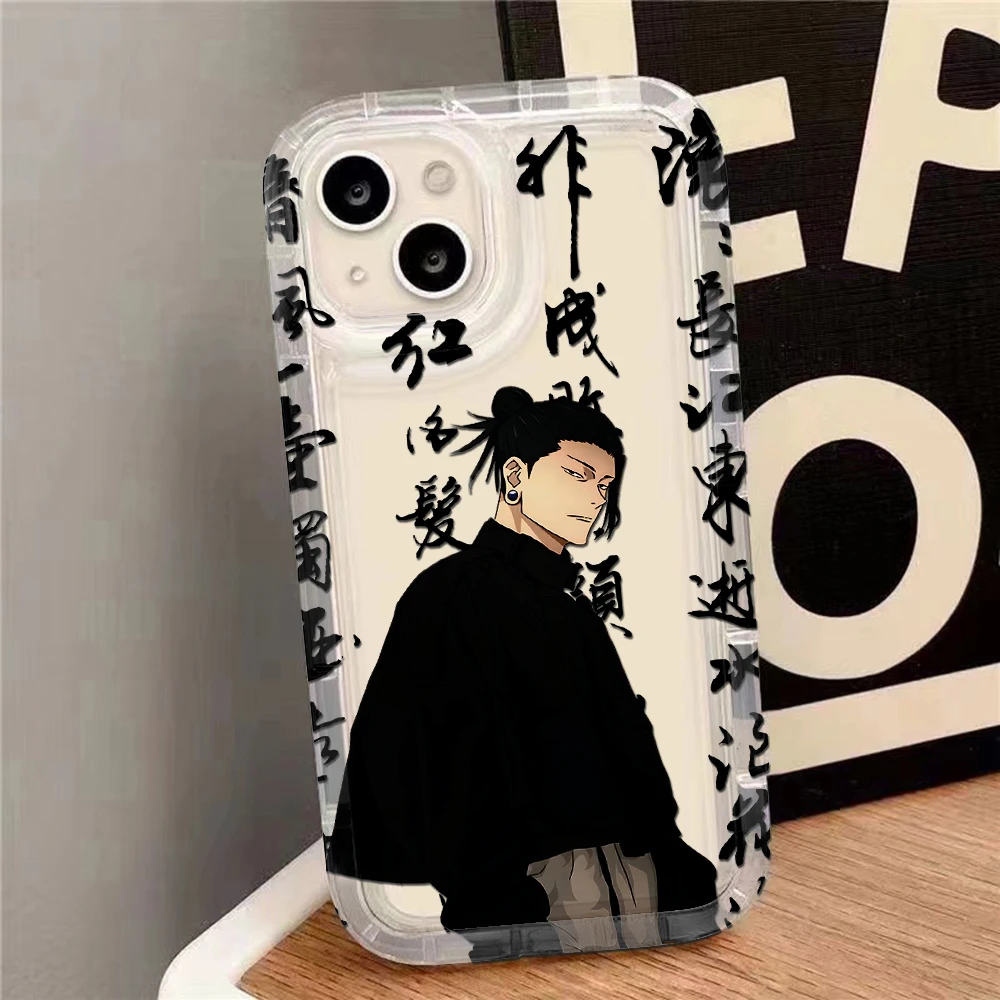 Jujutsu Kaisen New Clear Case for Samsung A03S A05S A13 A14 A21S A22 A23 A24 A31 A32 A33 A34 A35 A51 A52 A53 A71 A72 5G Airbag