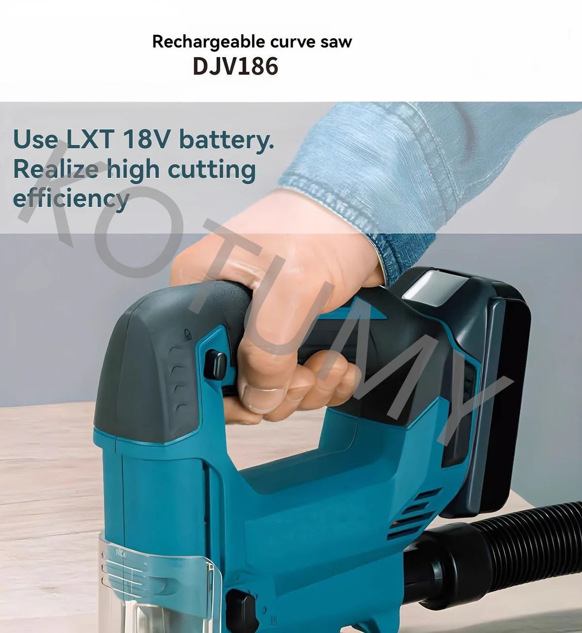 DJV186 Portable Carpenter Power Tool Cutting Machine Hand Saw High Power Wire Saw Curve Saw