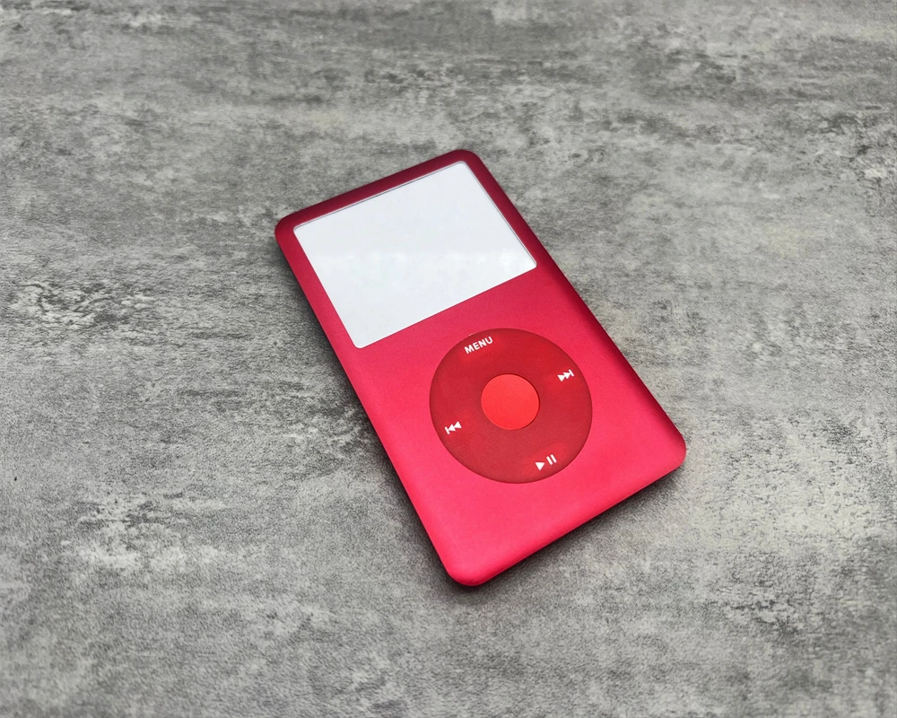 red front faceplate with lens clickwheel red central button tools for iPod 6th 7th classic 80gb 120gb thick thin 160gb