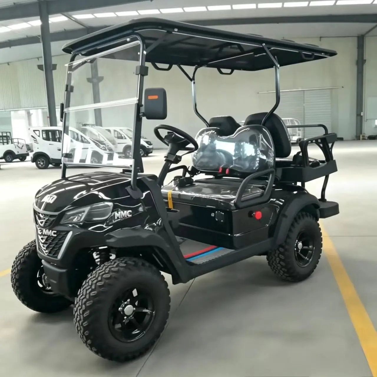 MMC Electric Golf Cart 2/8 Seat Aluminum Alloy Frame Anti-Rust Independent Suspension 4000W/7000W 48V/72V High-Quality