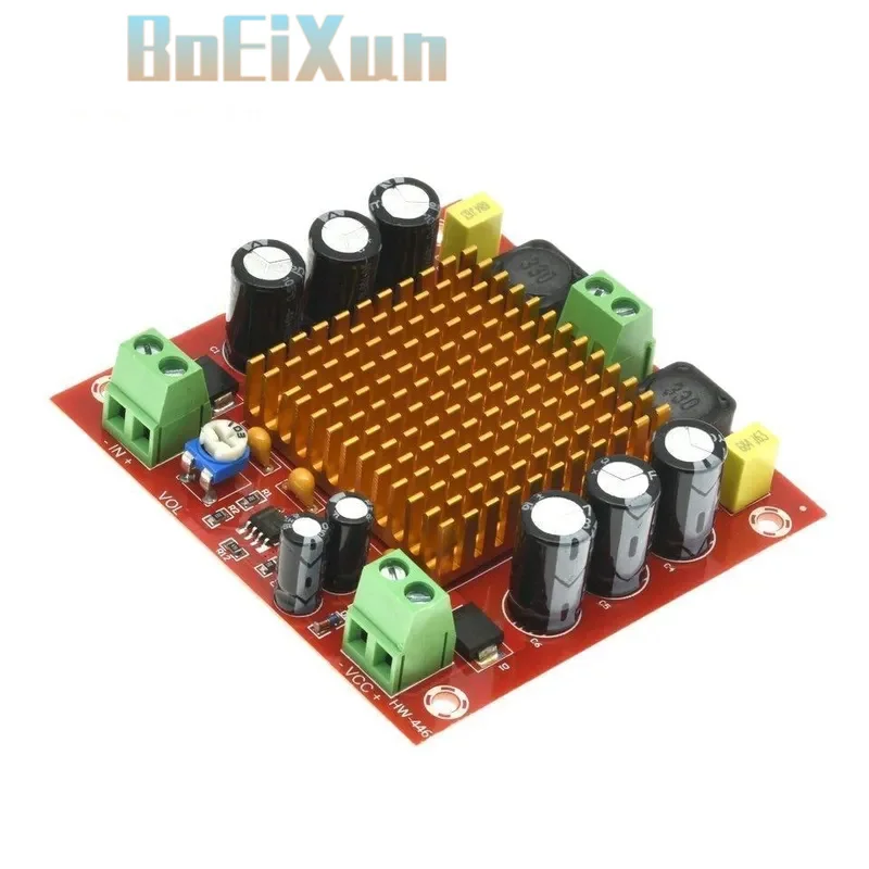 XH-M544 DC 12V 24V 150W TPA3116DA TPA3116D2 Mono Channel Digital Power Audio Amplifier Amp Board With Preamplifier