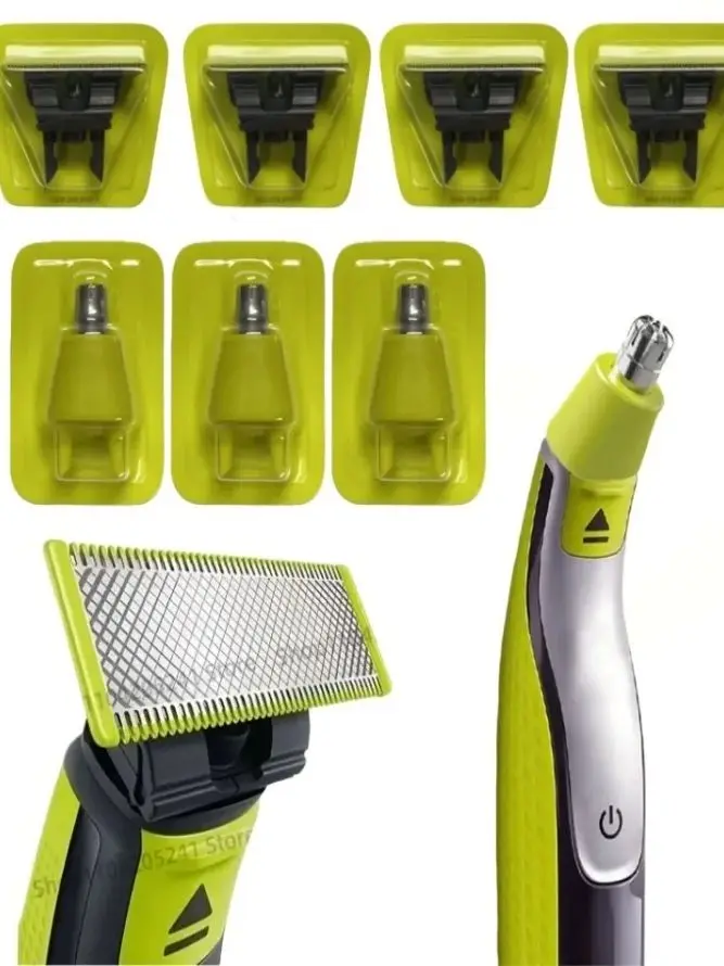 

Compatible with electric razor replacement heads, various model types One Blade QP2520, QP2630, QP2724, QP2834, QP6510, QP6520,