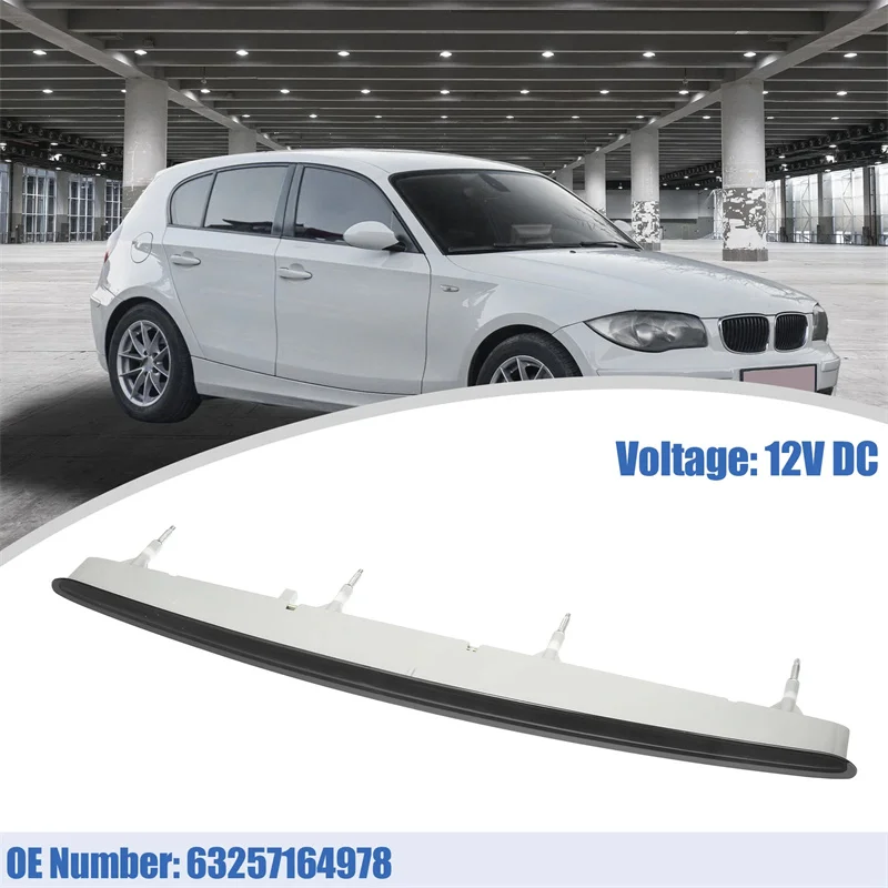 

1 шт. }63257164978 светодиодный автомобильный 3-й третий стоп-сигнал, задний высокий стоп-сигнал, сигнальная лампа для 1 серии 128I 135I M E82 E88 2007-2013