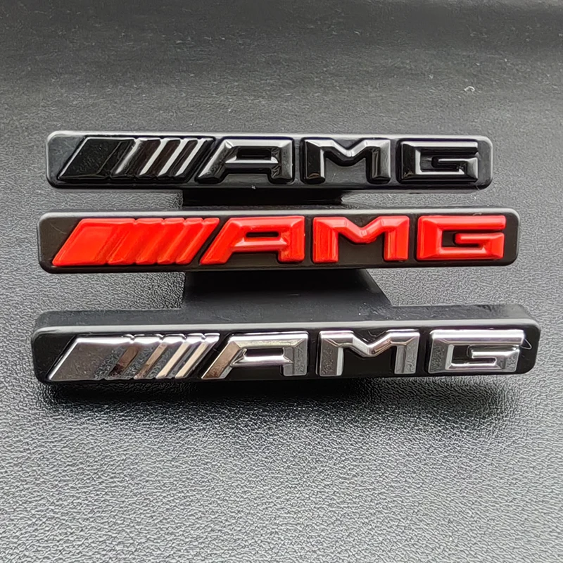 3D ABS автомобильный Стайлинг AMG Логотип Передняя эмблема решетка значок для Mercedes Benz GLC класс W204 W205 W212 W213 GT AMG наклейка аксессуары