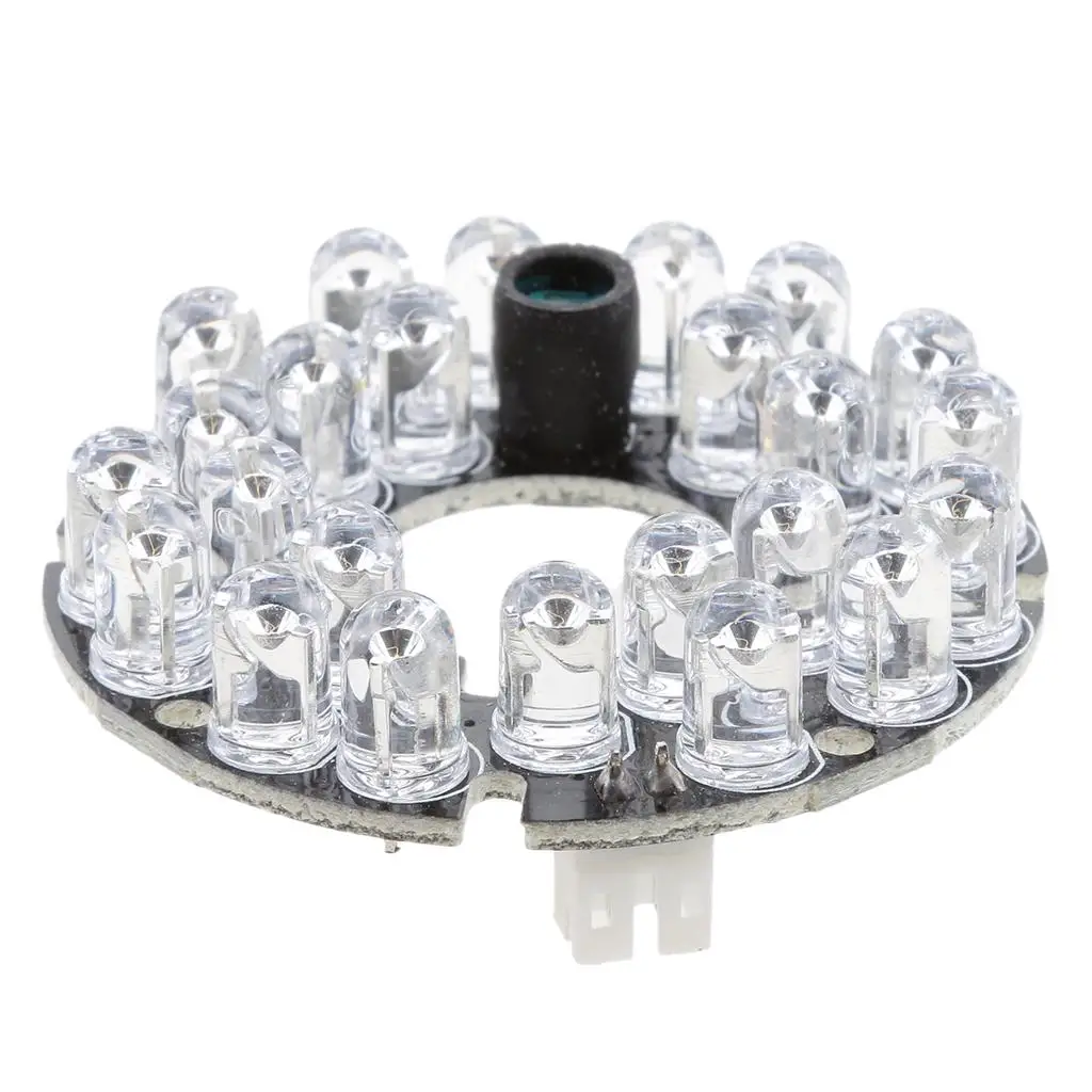 24 IR LED 850nm Board Module Infrared Light Bulb for Security Camera Board System