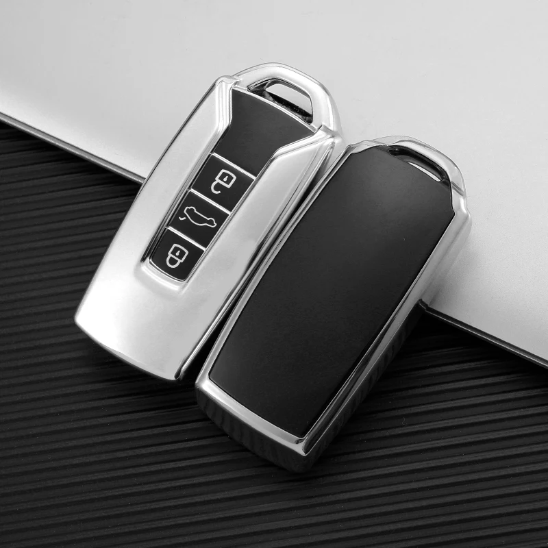 

Чехол для ключа из ТПУ для Volkswagen VW Touareg 2018 2019 2020 2021 2022 2023