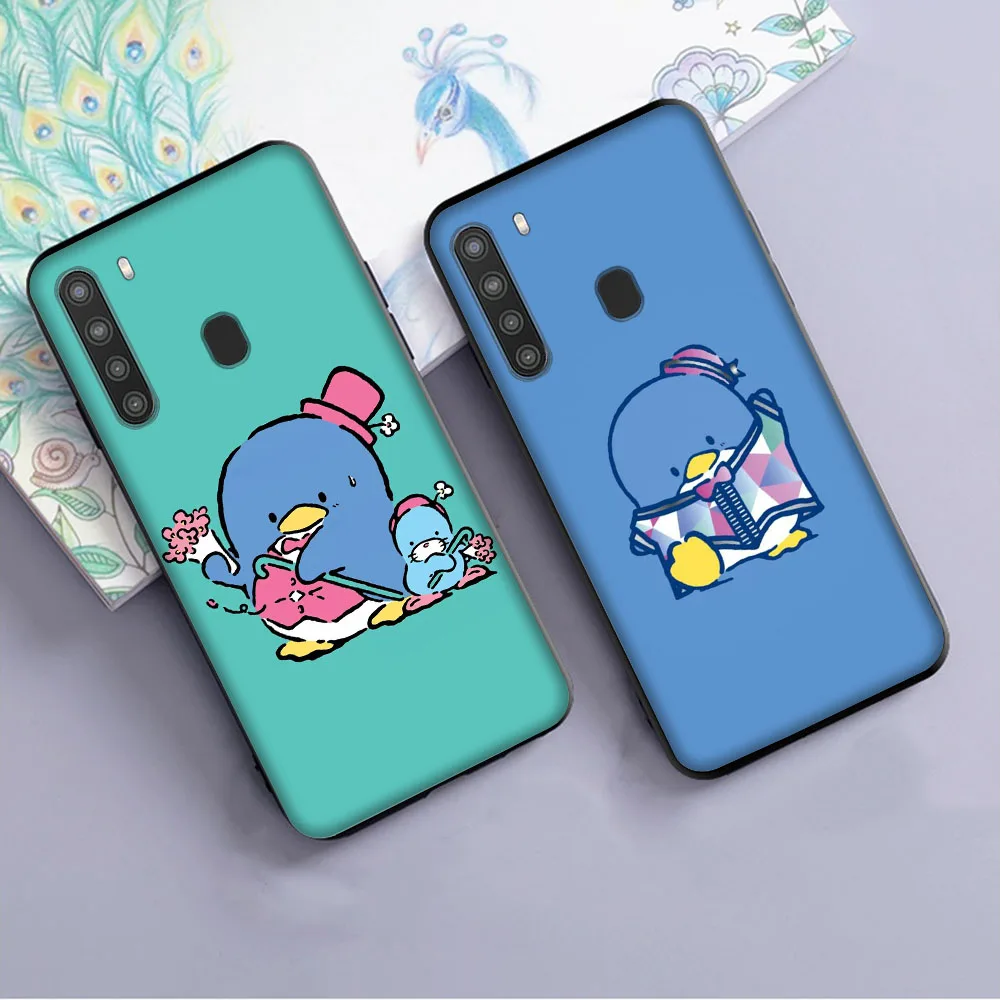 Tuxedo Sam สําหรับ OPPO Reno 7 Pro 6 5 5Z 5F 4 4F 4Z 2Z 2F Lite โทรศัพท์สีดํากรณี