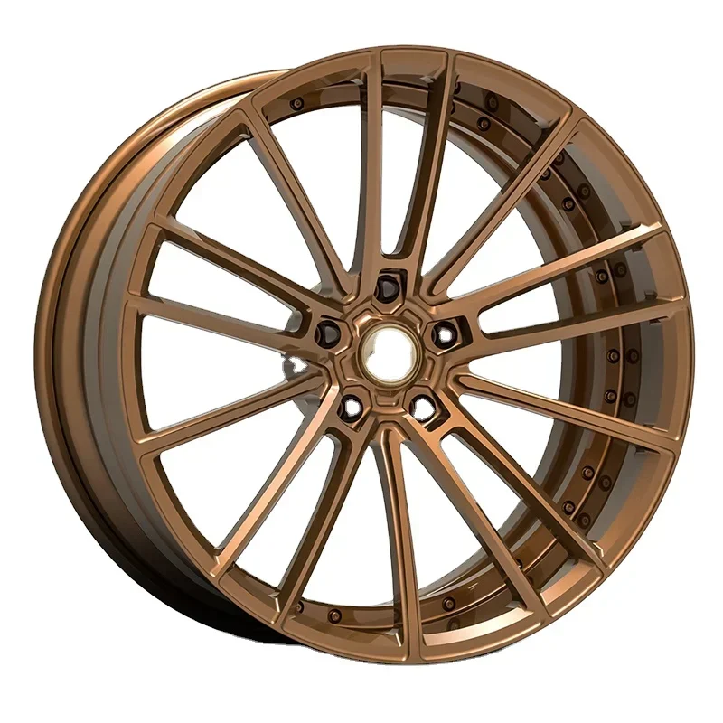 

Hot Selling High-Quality Passenger Car Alloy Forged Wheels With Frosted Design Two-Piece Automotive Wheel Hub