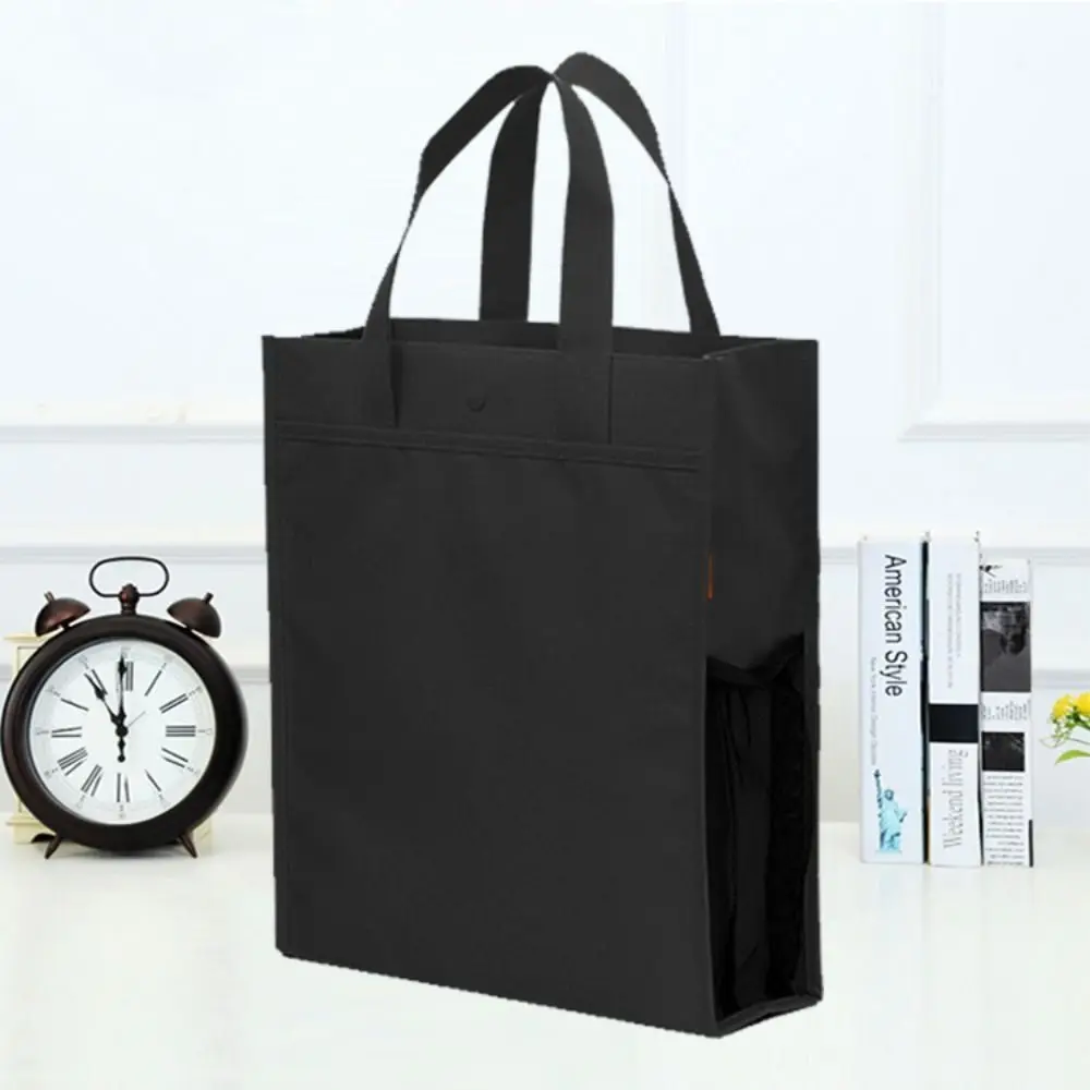 Durable Multi-functional Kid Tuition Bag a4 Book Bag Student File Handbag Large Capacity Portable Storage Bag Document