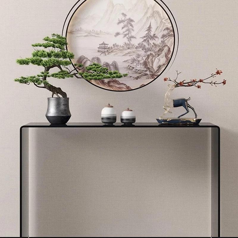 

Nordic Minimalist Console Table Narrow Design Modern Premium Console Table For Entryway Rectangle Mesa Furniture Living Room