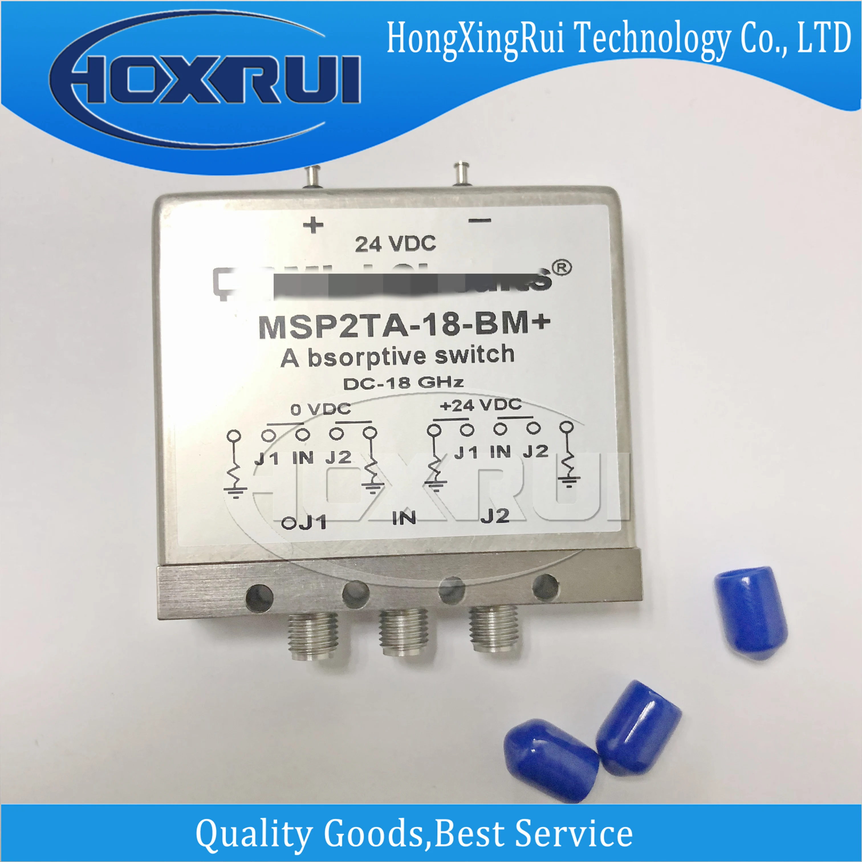 

1 piece，MSP2TA-18-BM+ SMD 24VDC A bsorptive switch DC-18 GHz RF microwave attenuator