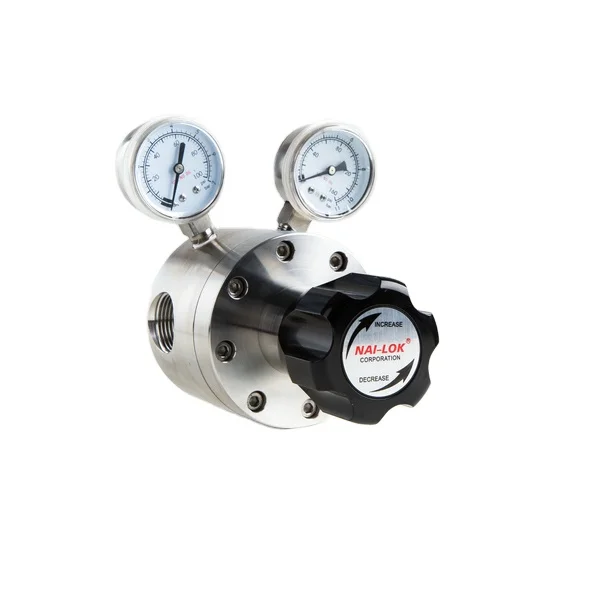 

One inch high flow gas pressure regulator for CNG cylinder