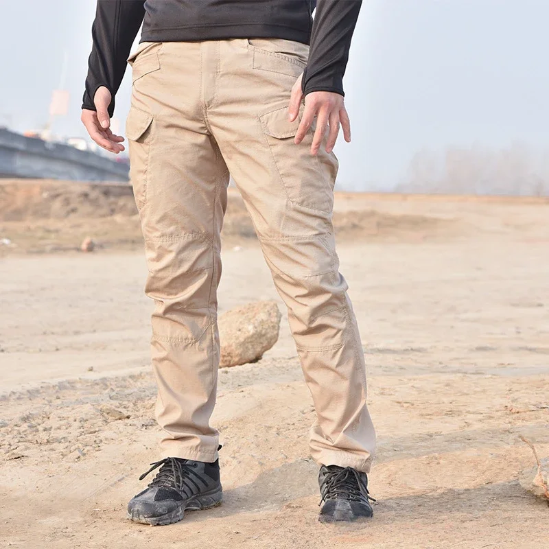 Outdoor pants, army fans, multi-pocket overalls