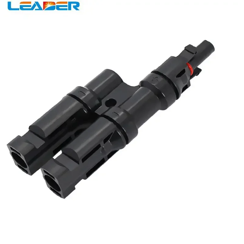 LEADER SOLAR Freeshopping IP67 2 To 1 T Branch PV Connector TUV Approved FFM or MMF 100% PP0  2.5mm Sq~6.0mm TF0168