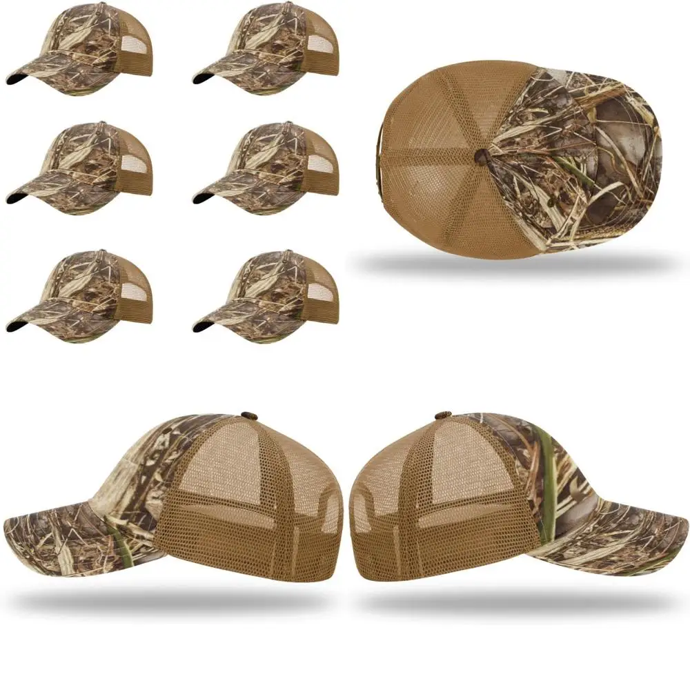 قبعة سائق الشاحنة Snapback ذات المقاس المريح والمغسول للملابس، متوفرة بحجم قابل للتعديل #1