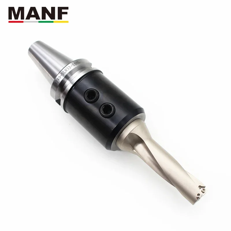 MANF BT40-SLN25-100L 고속 드릴 정밀 공구 홀더 SLN 측면 고정 고속 핸들