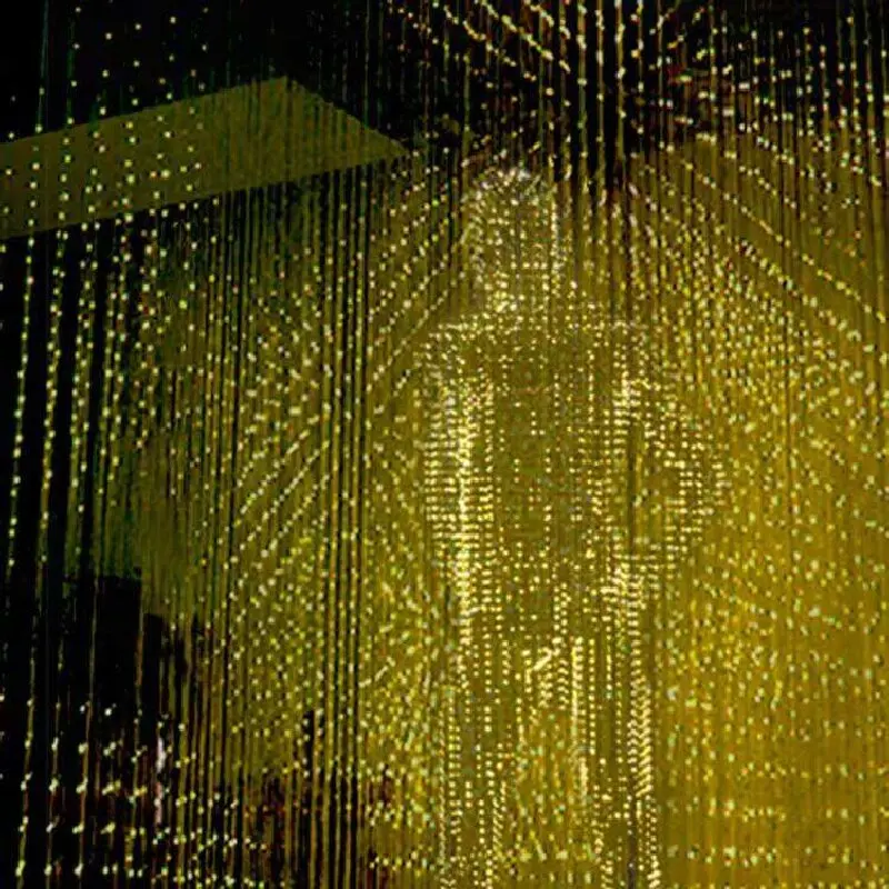 

3D LED-матричный светильник с RGB-управлением DMX; расстояние между пикселями 8,3 см; 6 строк * 6 строк = 50 см * 50 см на кабинет; 3 м/4 м/5 м/6 м