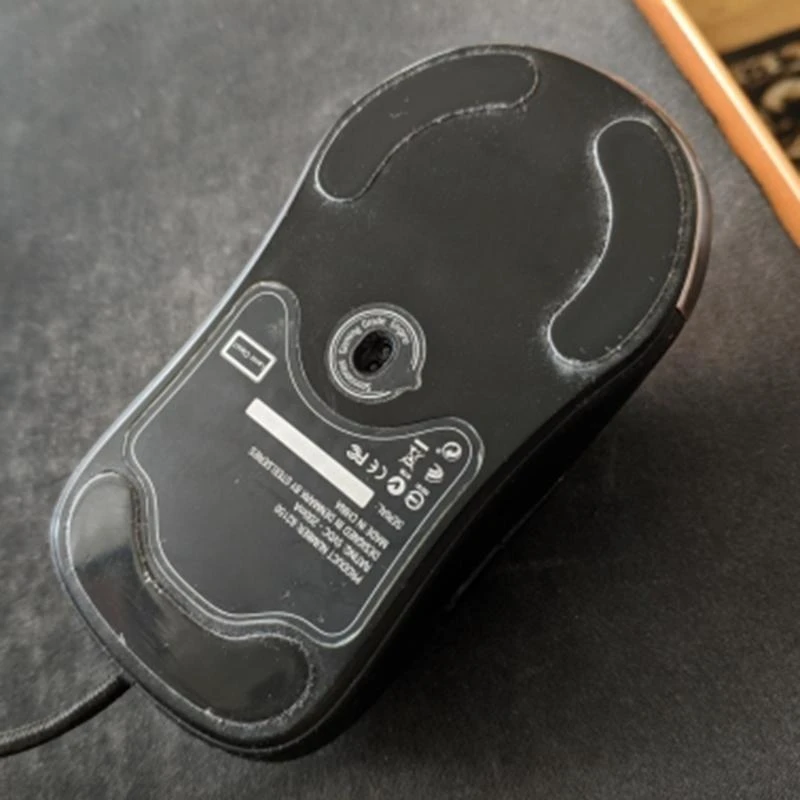 f68cマウススケートxai senseiのマウスフィートを置き換える mlg耐摩耗性マウスカーブエッジ