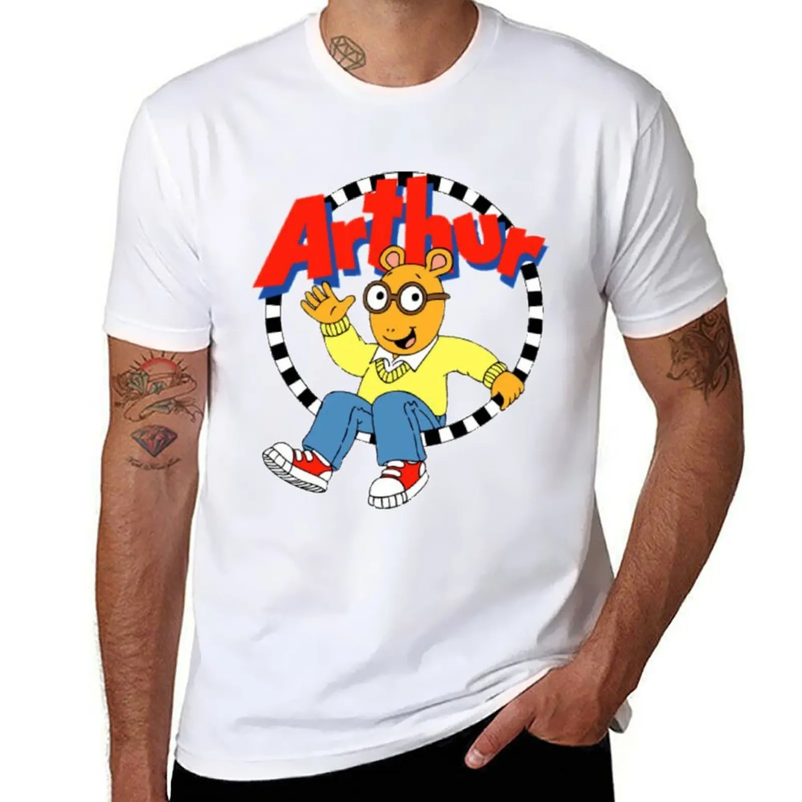 

Arthur Logo T-Shirt men t shirt cotton 100% man t shirts cotton man graphic t shirt T-shirt