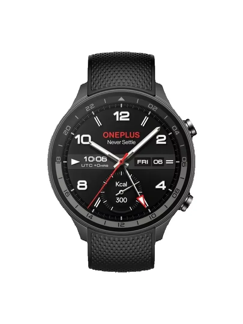 OnePlus Watch 2R Smartwatch 1,43'' AMOLED-Bildschirm Snapdragon W5 Gen 1+ ​ BES2700 100 Stunden Akkulaufzeit WiFi Wear OS von Google GPS 2024