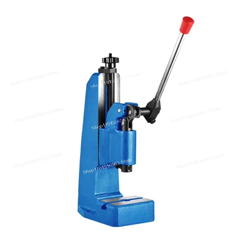 J03-0.4A 4KN Manual Punching Hole Machine Industrial Precision Desktop Small Hand Beer Press 70 x 100mm