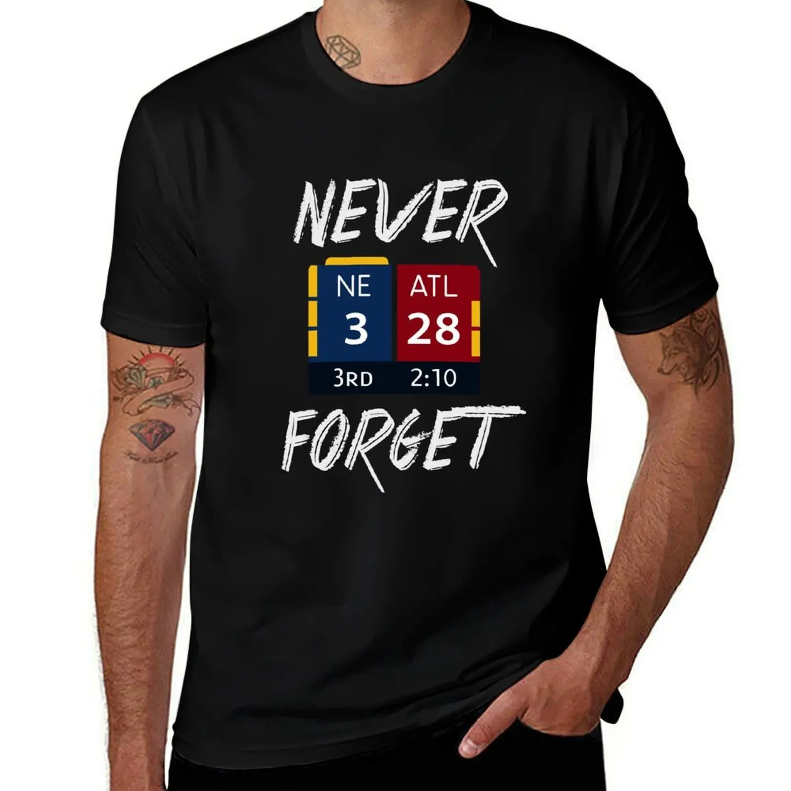 Never Forget 28-3 Historic Comeback Shirt, Mug, Phone Case, Pillow & Wall Tapestry! T-Shirt