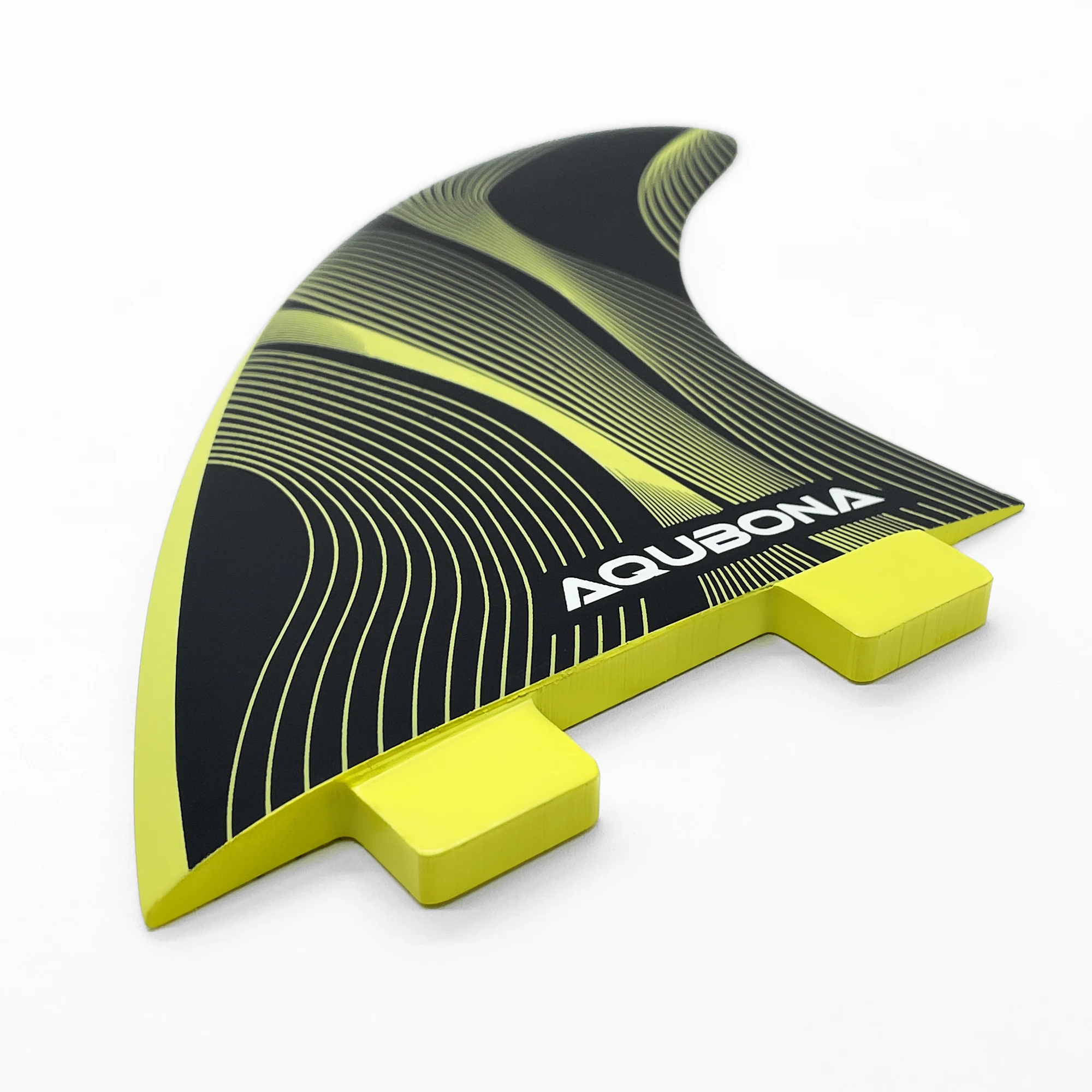 AQUBONA Hochleistungs-Surfbrettflossen aus Premium-Waben-Glasfaser in M/L Größen - Kompatibel mit Dual Tab & Single Tab – Detail 10