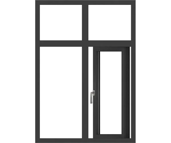 * # Design Quick Installation Lightweight Customized Rectangle Aluminium Casement Window *