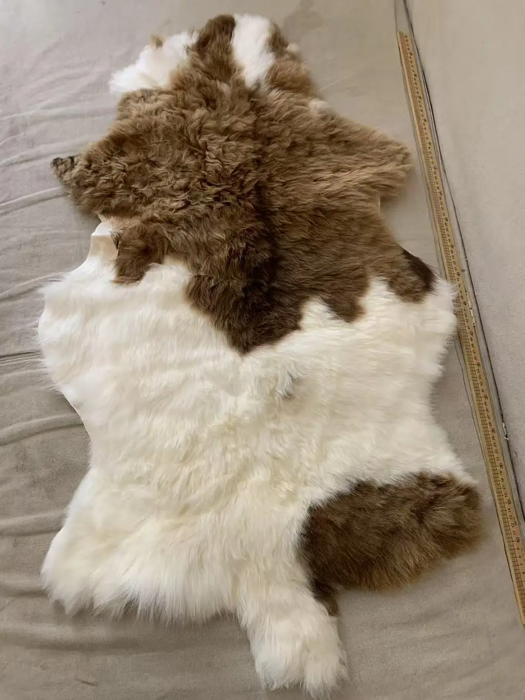 

Dog's Bed Natural Fluffy Sheep Fur Fabric Pure Wool Blanket Carpet Colorful Bedside Rug fur fabric cat sofa pet's gift