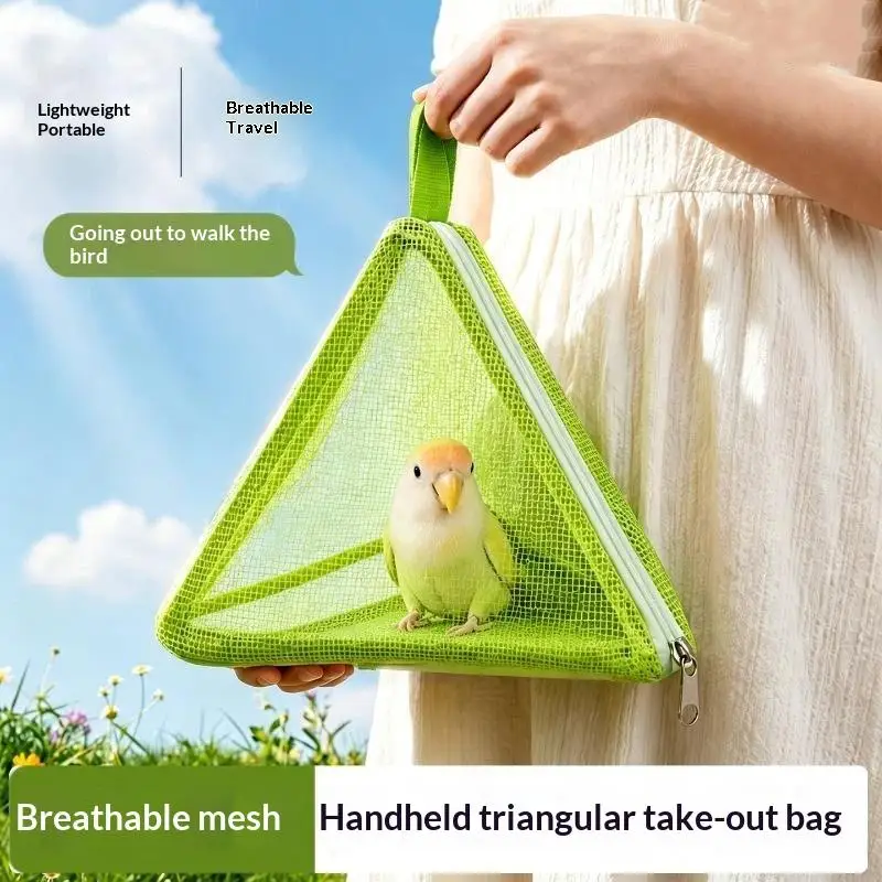 Breathable Parrot Bag Bird Travel Bag-Lightweight Portable Bird Cage For Bird