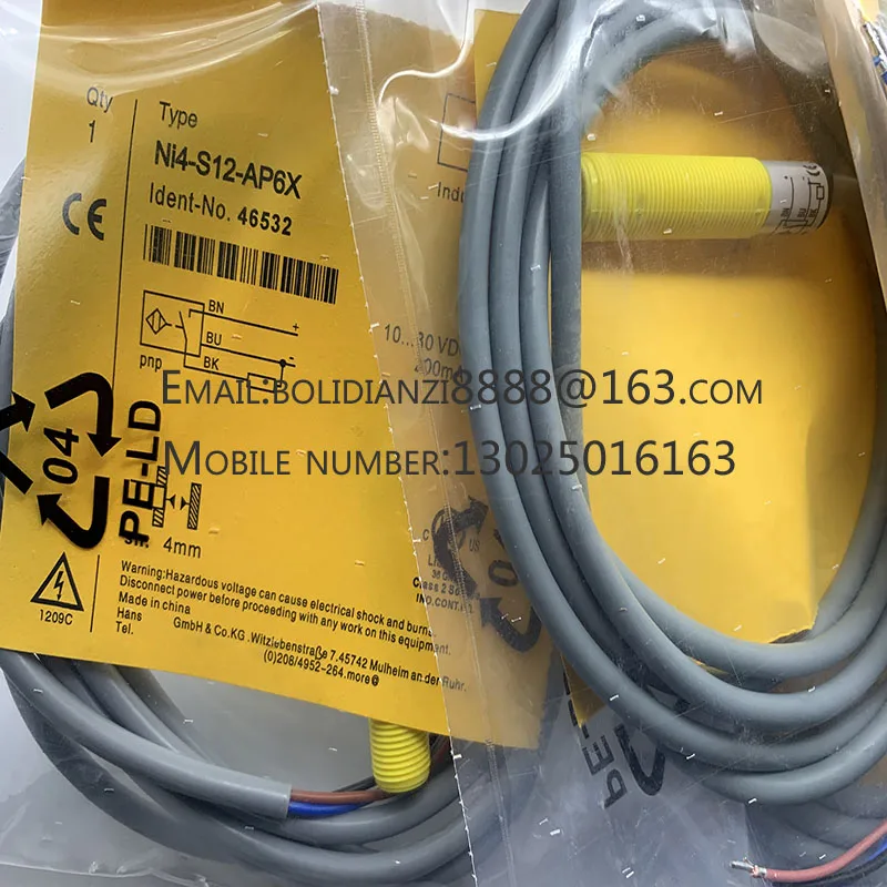 

The brand-new original sensor NI4-S12-AP6X AN6X-H1141 NI4-S12-AP6X-H1141 One year warranty in stock