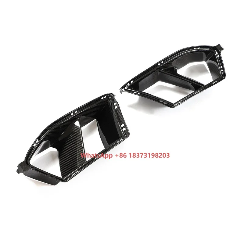 

Wholesale CarbonWizer High Quality Dry Carbon Fiber Front Bumper Lower Vent Set Rear Car Body Kits for G80 M3 G82/G83 M4