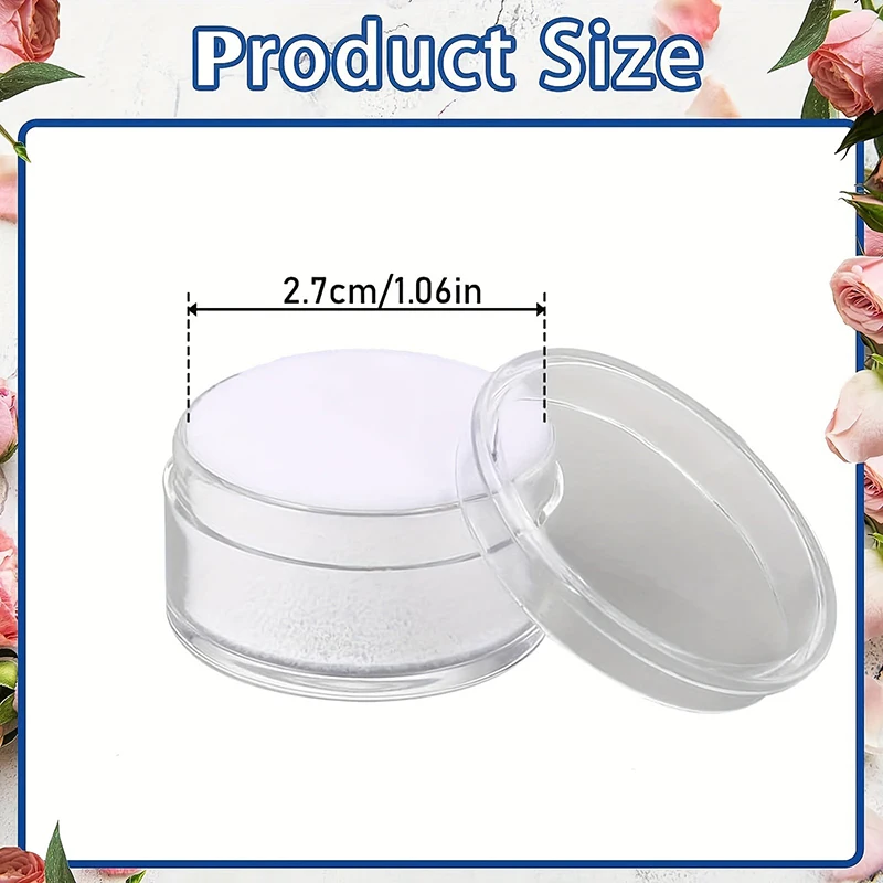 10pcs Round Diamond Storage Boxes for Jewelry