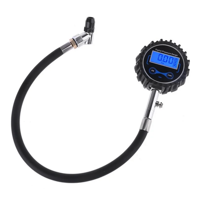 3～200PSI Car Tire Pressure Gauge LCD Display High Precision Digital Tire Tester For Car Truck Vehicle Motorcycle-A02G