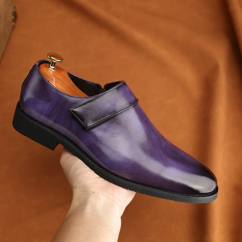 

Мужские лоферы из искусственной кожи, однотонные, модные, удобные, дышащие, классические, деловые, банкетные, мужская обувь, размер 38-46