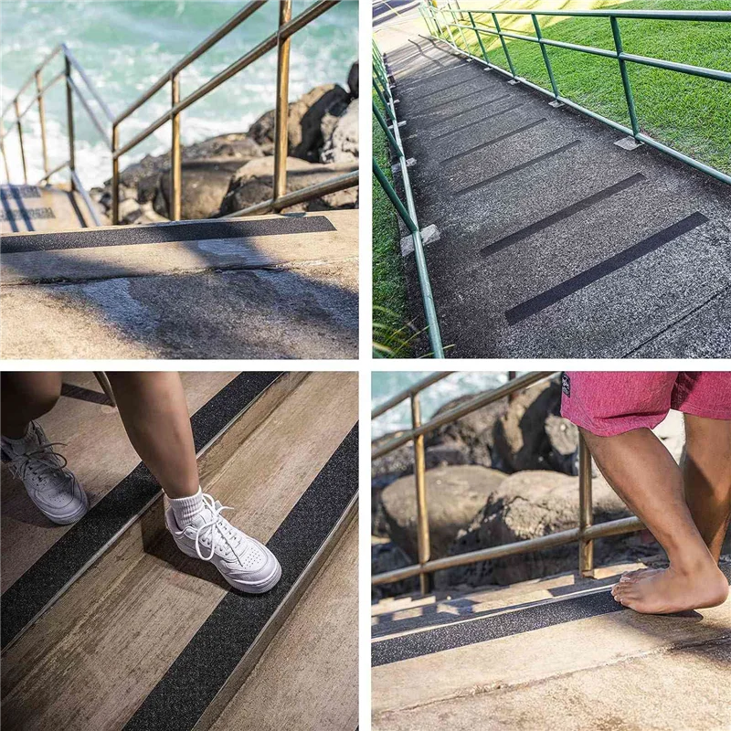 

Anti Slip Tape,5.9 Inch X 33.3 Ft Grip Tape For Stairs Outdoor/Indoor,Waterproof Non Skid Roll For Stair Treads Non Slip Durable
